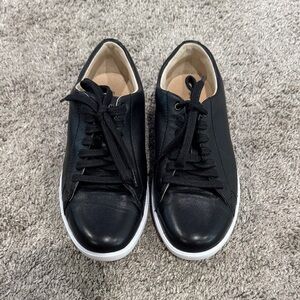 Cole Haan Women's Black Leather Low-Top Sneakers